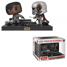 Funko Pop! Star Wars 257 Moment Rematch on the Supremacy Last Jedi Finn vs Trooper Pop Vinyl FU30384 Funko Pop! Star Wars 257 Moment Rematch on the Supremacy Last Jedi Finn vs Trooper Pop Vinyl FU30384